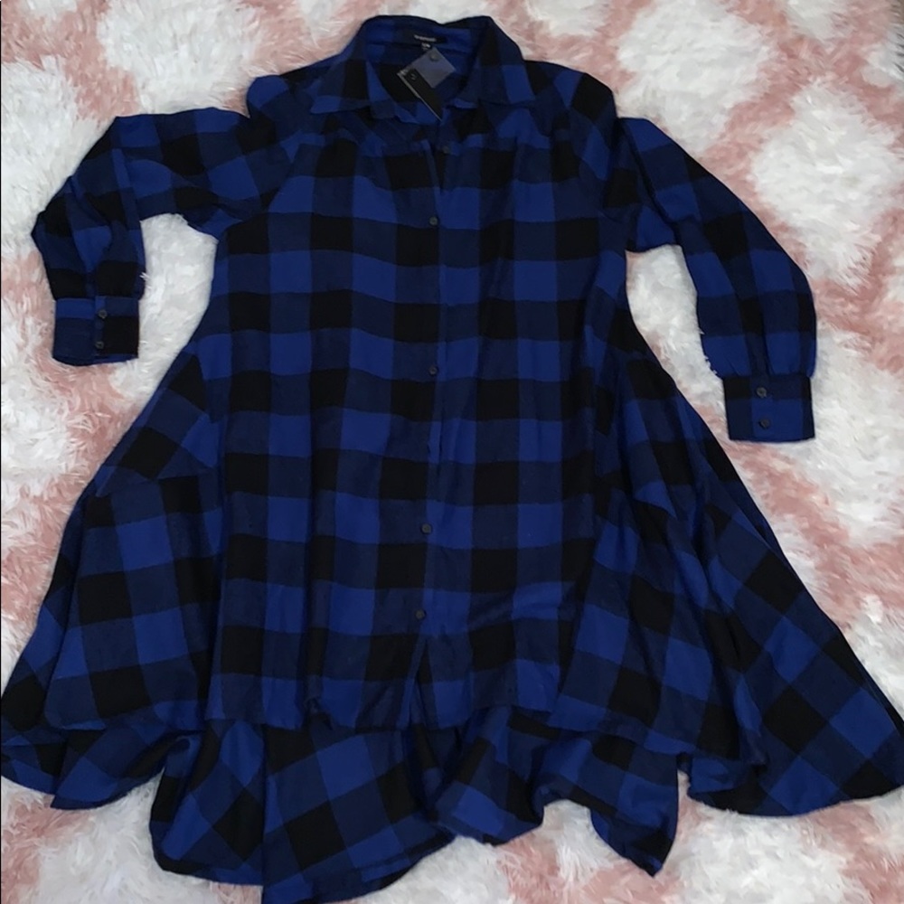 Flannel dress
